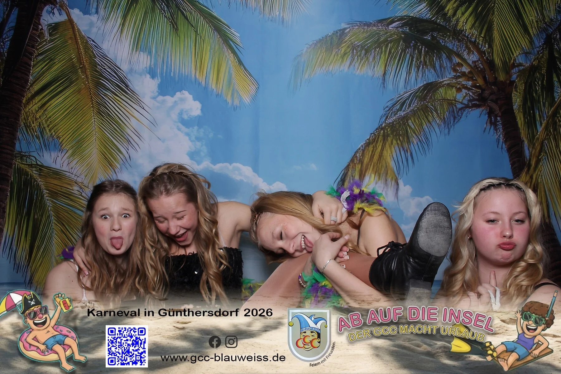 Foto der Galerie: Ab auf die Insel - Sonntagskarneval 8.2.26 Fotobox