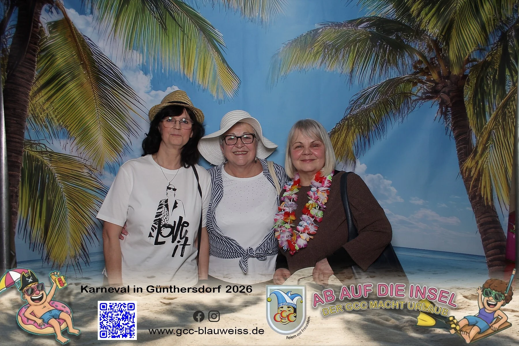Foto der Galerie: Ab auf die Insel - Sonntagskarneval 8.2.26 Fotobox