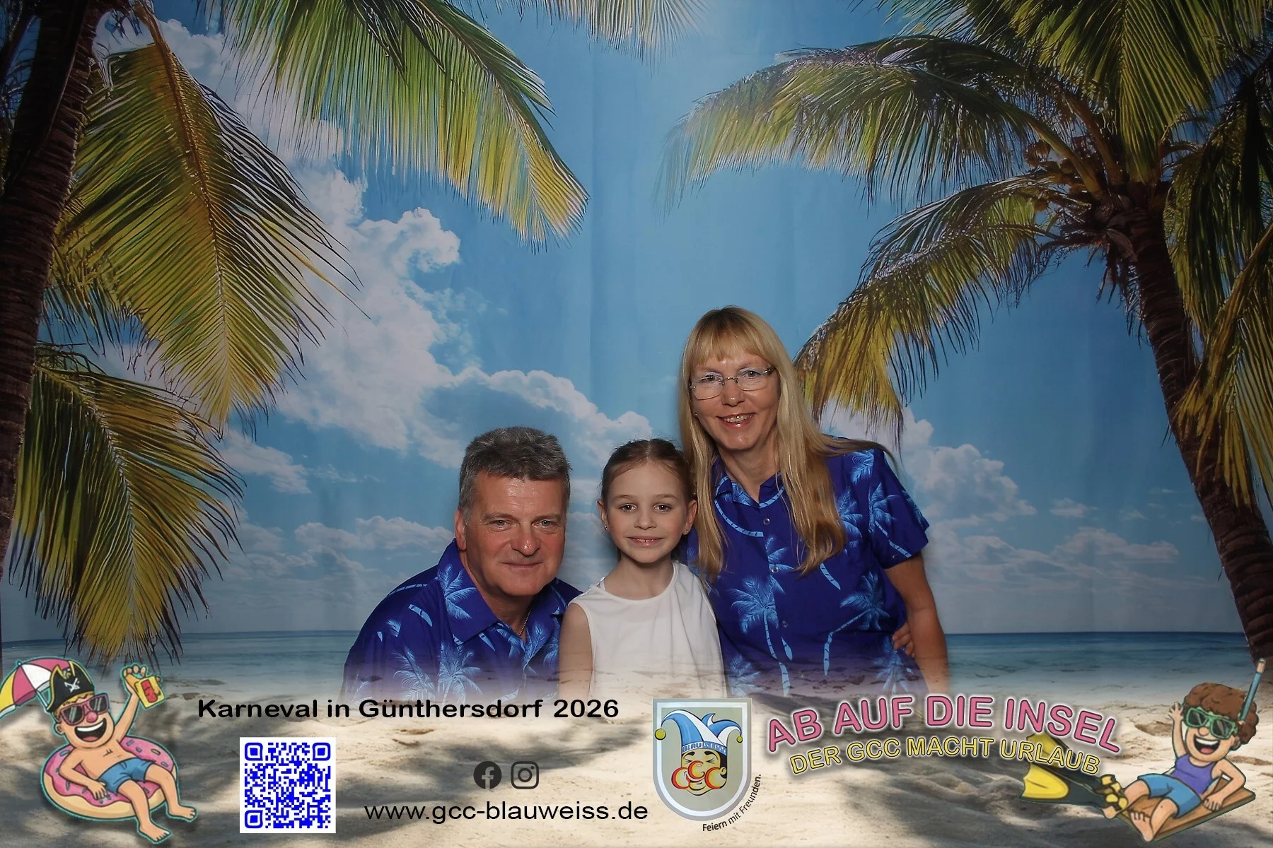 Foto der Galerie: Ab auf die Insel - Sonntagskarneval 8.2.26 Fotobox