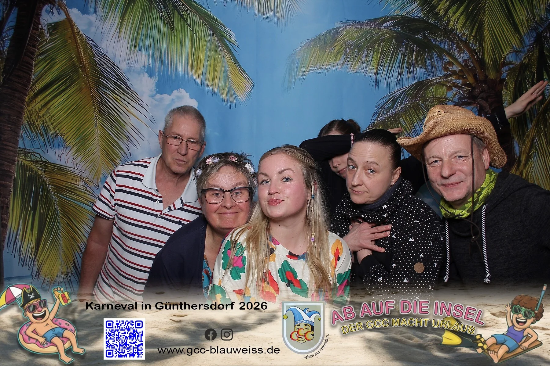 Foto der Galerie: Ab auf die Insel - Sonntagskarneval 8.2.26 Fotobox