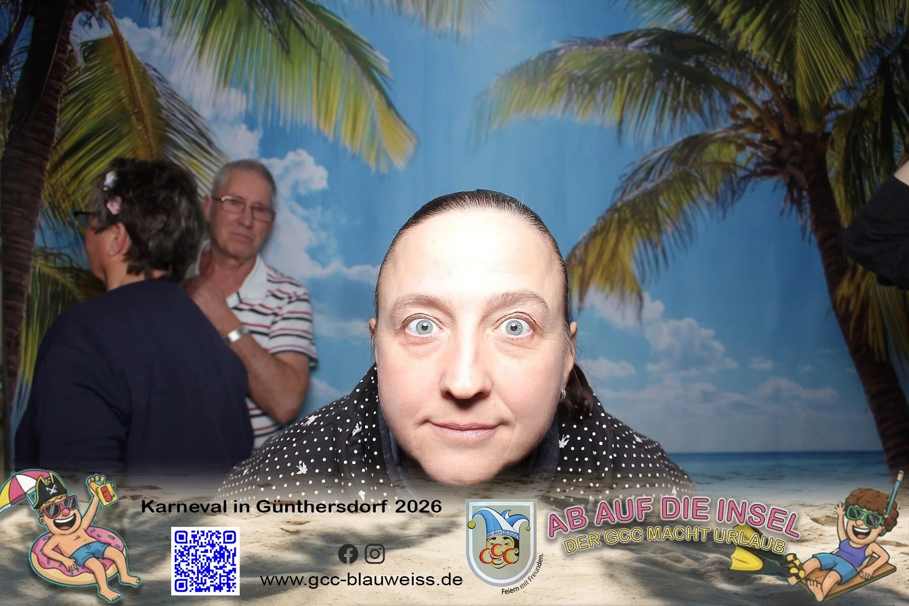 Foto der Galerie: Ab auf die Insel - Sonntagskarneval 8.2.26 Fotobox