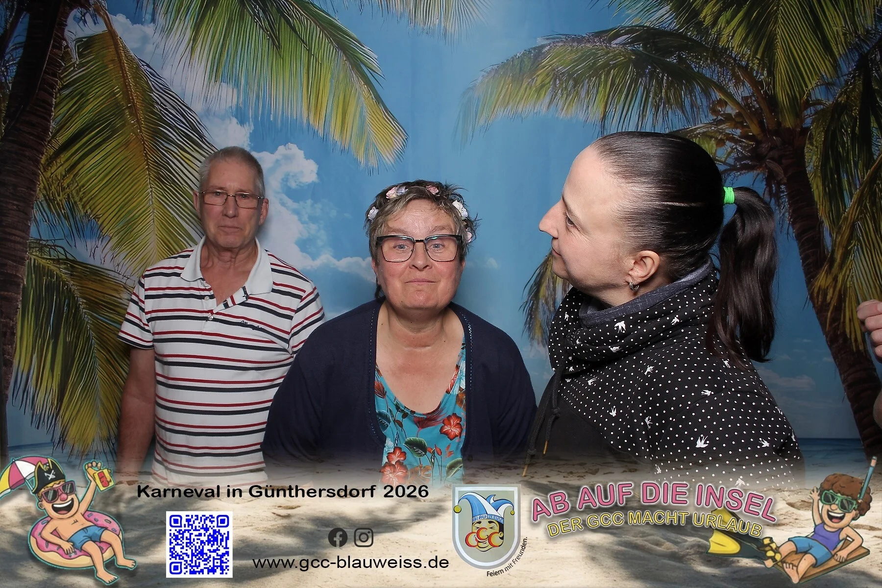 Foto der Galerie: Ab auf die Insel - Sonntagskarneval 8.2.26 Fotobox