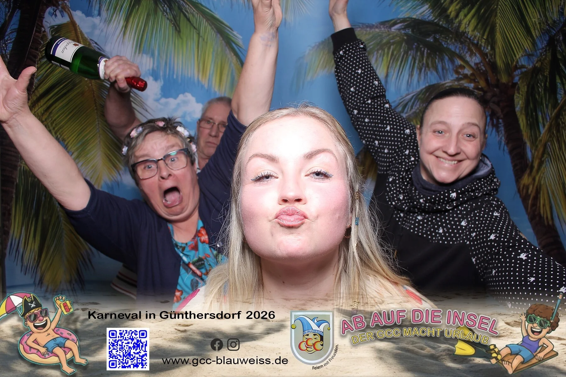 Foto der Galerie: Ab auf die Insel - Sonntagskarneval 8.2.26 Fotobox