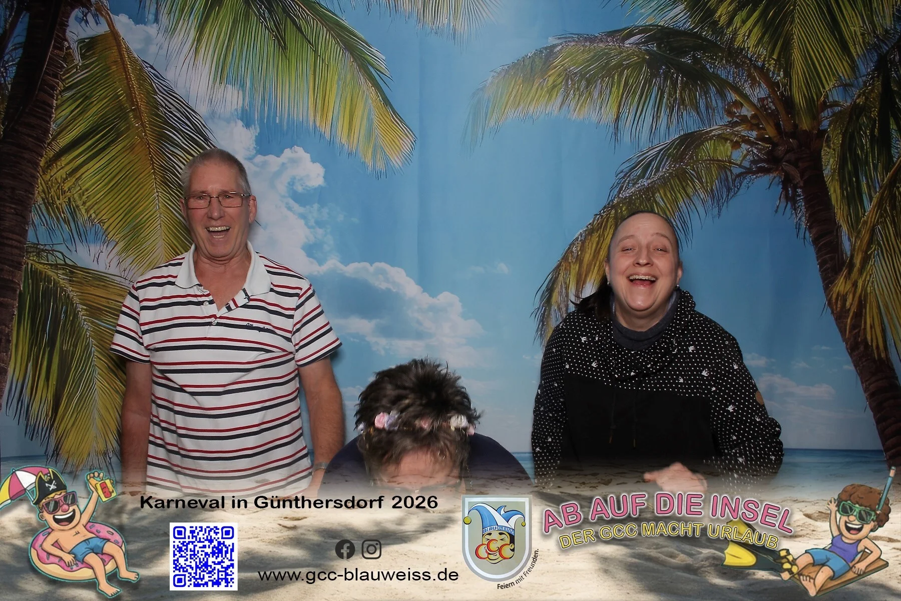 Foto der Galerie: Ab auf die Insel - Sonntagskarneval 8.2.26 Fotobox