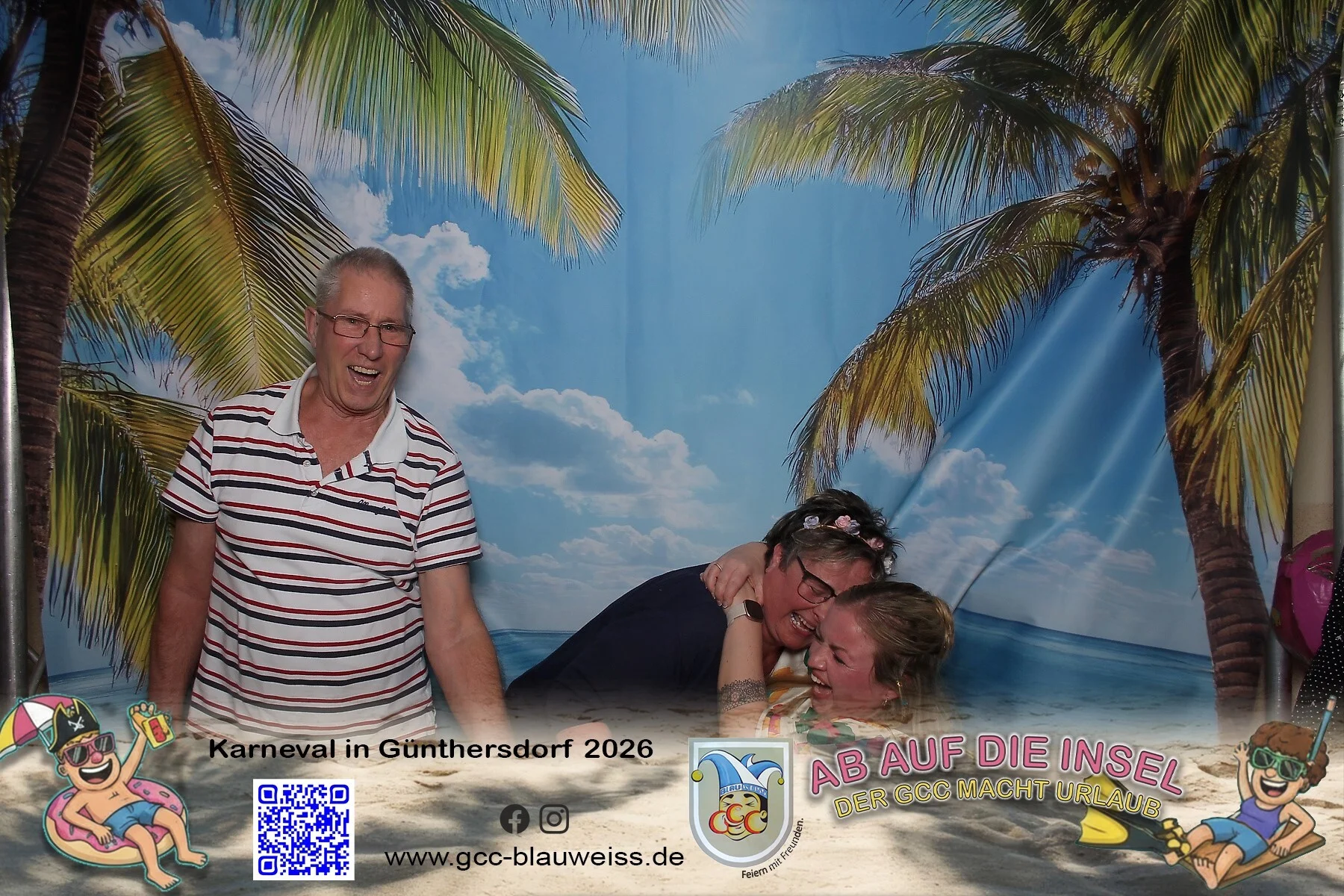 Foto der Galerie: Ab auf die Insel - Sonntagskarneval 8.2.26 Fotobox
