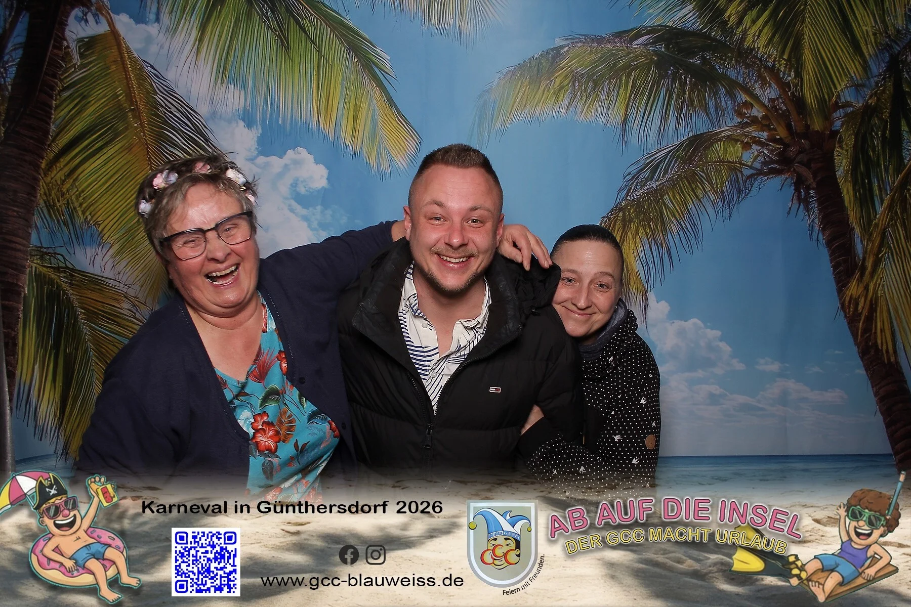 Foto der Galerie: Ab auf die Insel - Sonntagskarneval 8.2.26 Fotobox