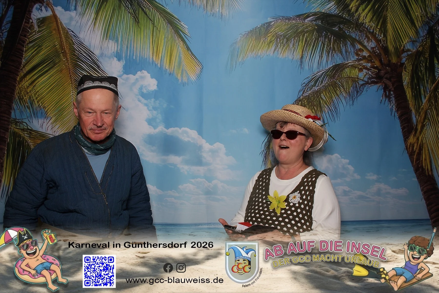 Foto der Galerie: Ab auf die Insel - Sonntagskarneval 8.2.26 Fotobox