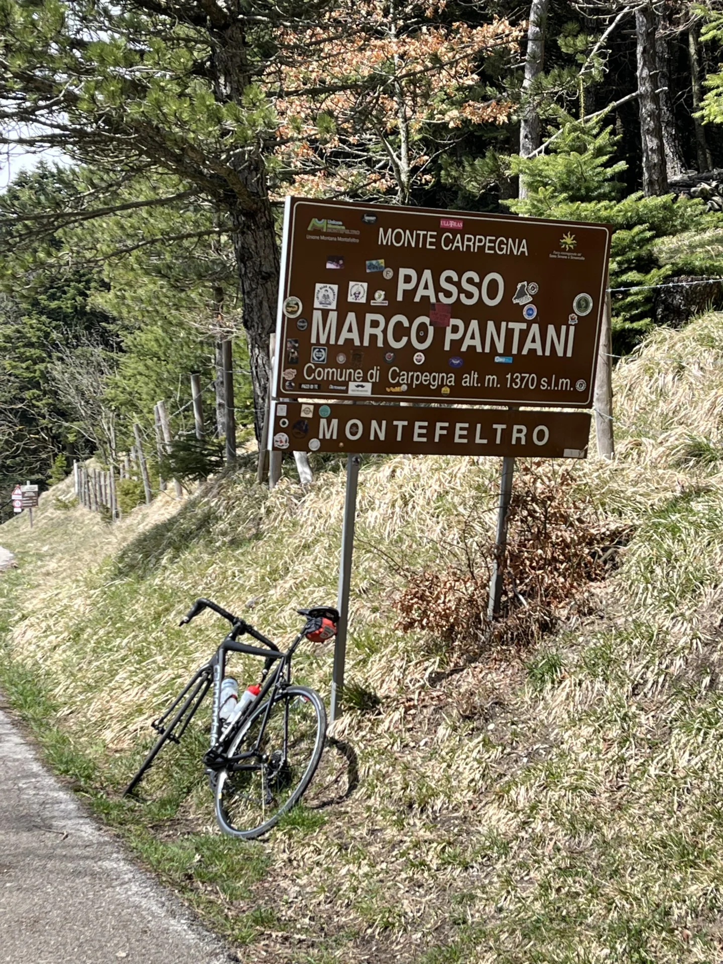 Bild: Über den Monte Carpegna, Trainingsberg von 'El Pirata'