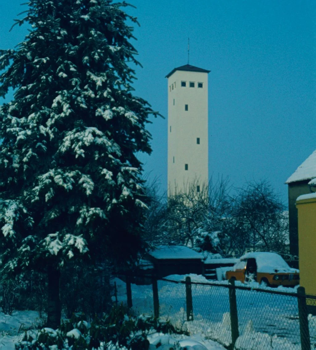Foto der Galerie: Wittlage - Wahrzeichen FTZ-Turm Abriß 1994
