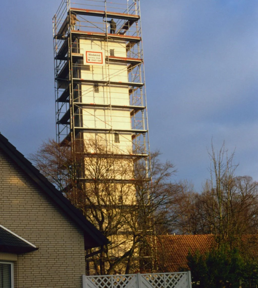 Foto der Galerie: Wittlage - Wahrzeichen FTZ-Turm Abriß 1994