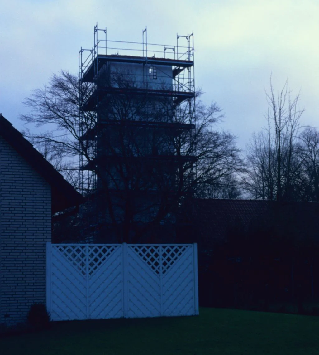 Foto der Galerie: Wittlage - Wahrzeichen FTZ-Turm Abriß 1994