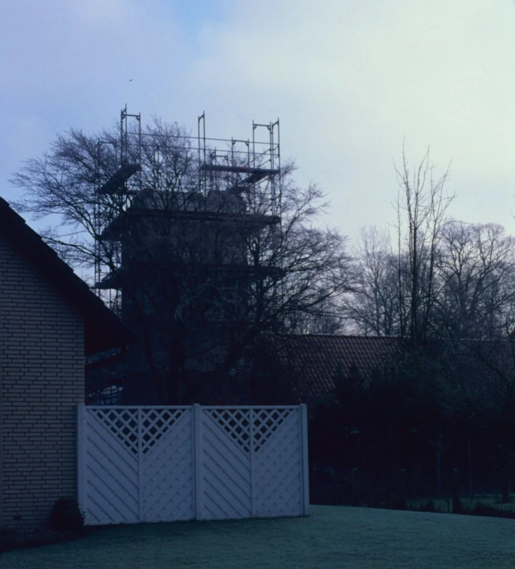 Foto der Galerie: Wittlage - Wahrzeichen FTZ-Turm Abriß 1994