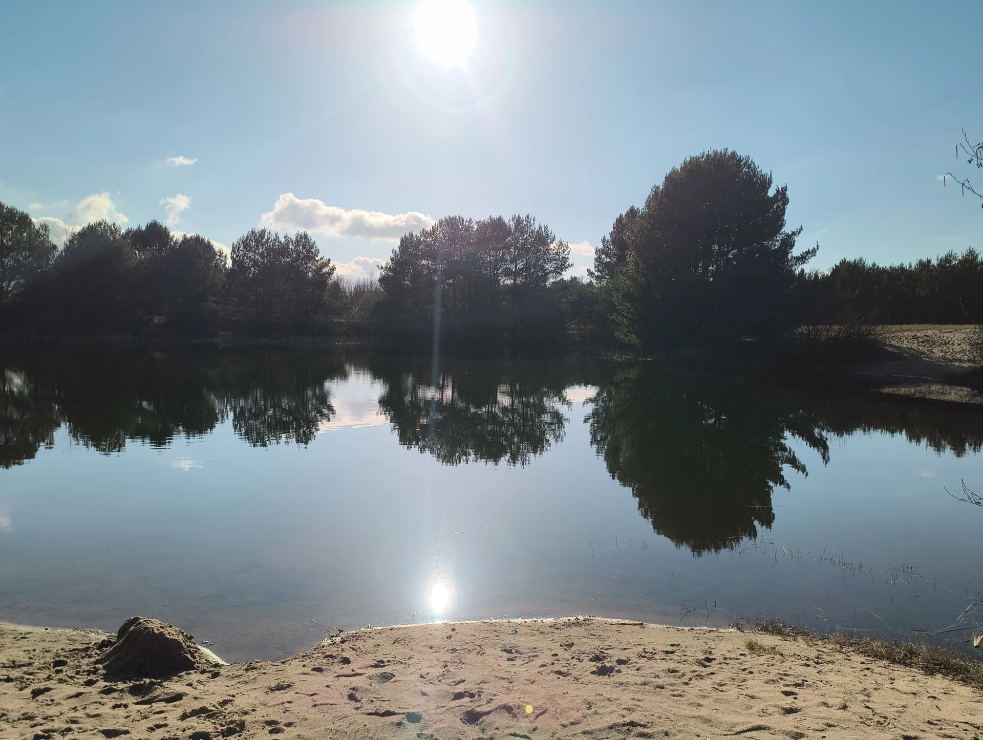 Balaton - Standpunkt &ouml;stliche Badestelle  (Bild vergr&ouml;&szlig;ern)