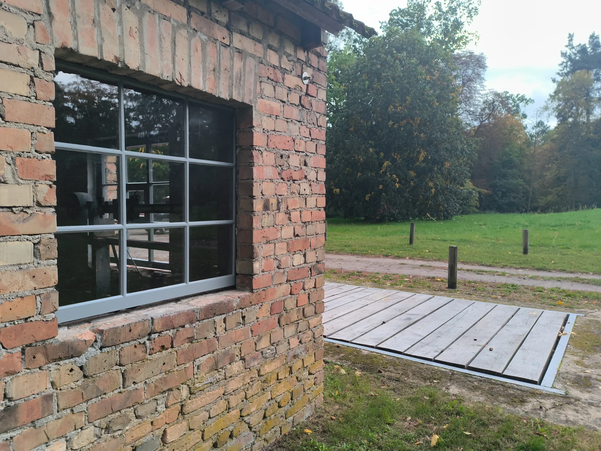 Blick ins Wiegehaus  (Bild vergr&ouml;&szlig;ern)