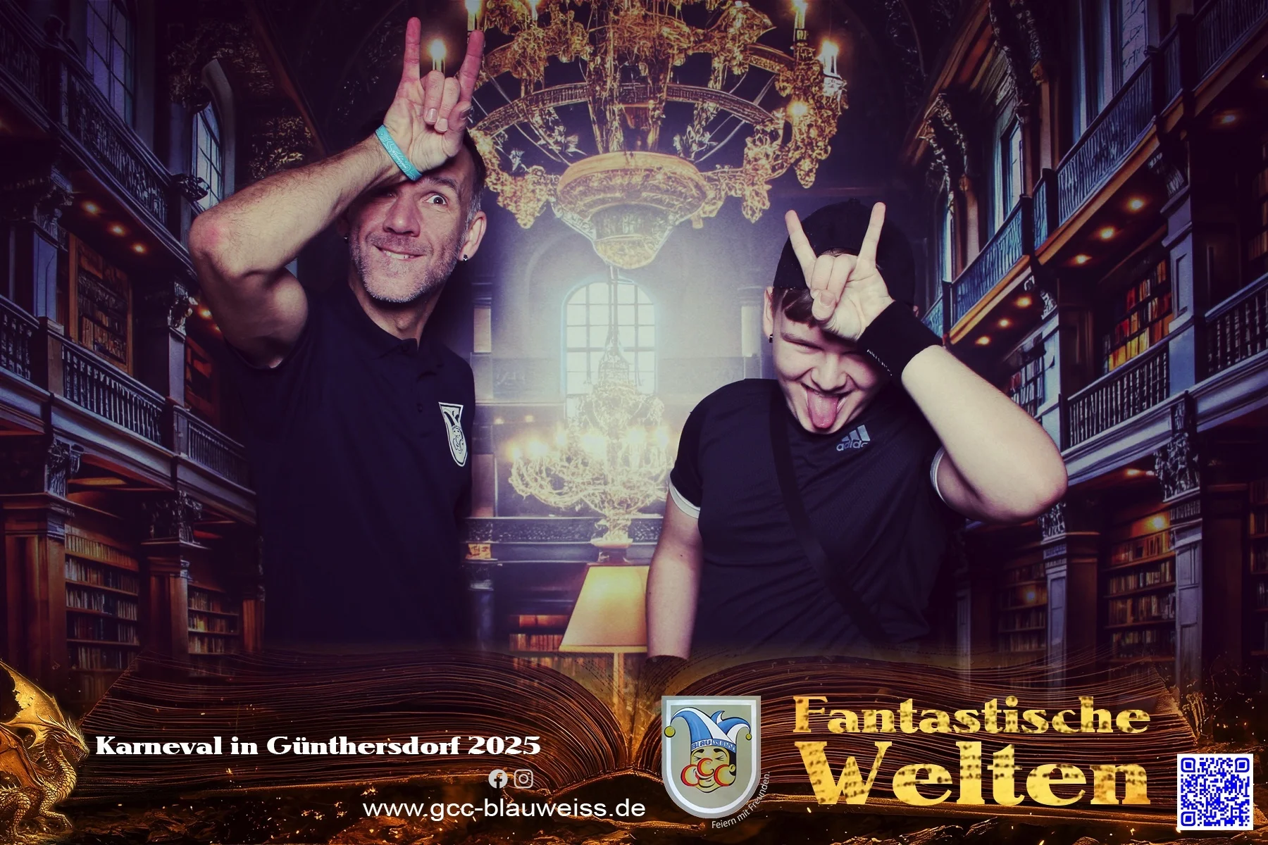 Foto der Galerie: Fantastische Welten - Kinderkarneval 2.3.25 Fotobox