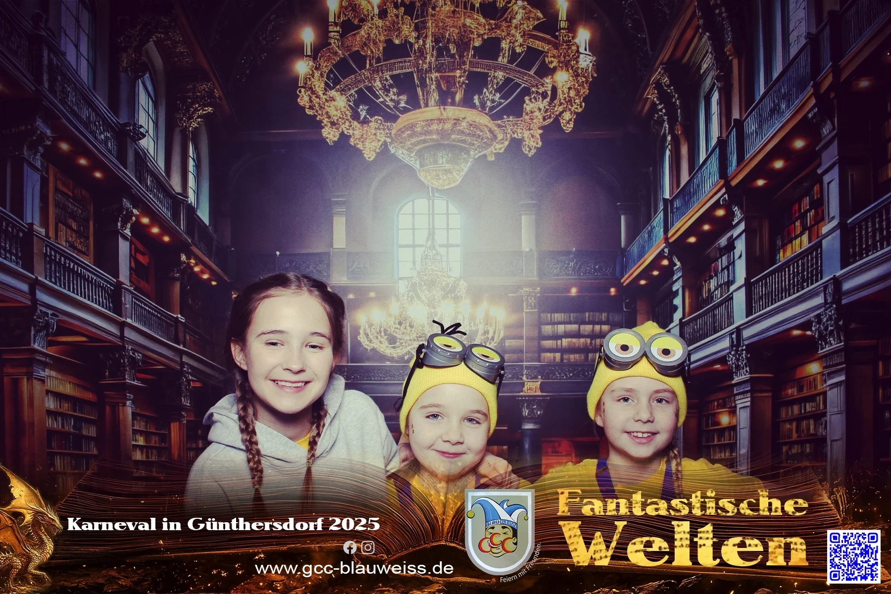 Foto der Galerie: Fantastische Welten - Kinderkarneval 2.3.25 Fotobox