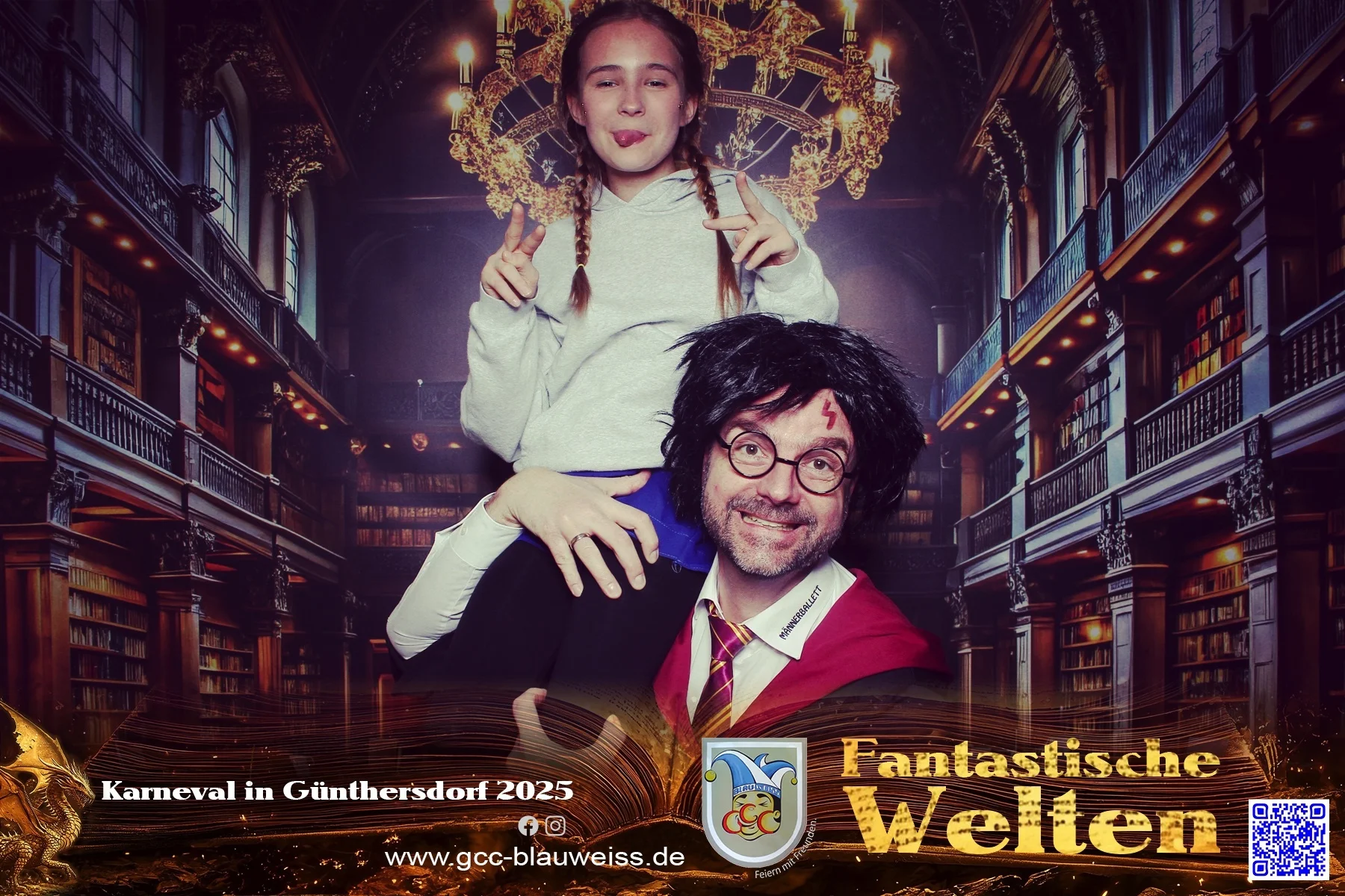 Foto der Galerie: Fantastische Welten - Kinderkarneval 2.3.25 Fotobox