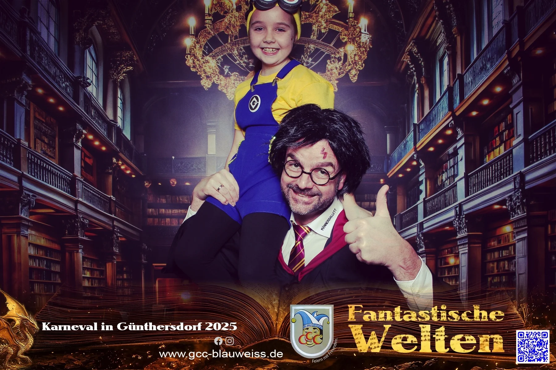 Foto der Galerie: Fantastische Welten - Kinderkarneval 2.3.25 Fotobox