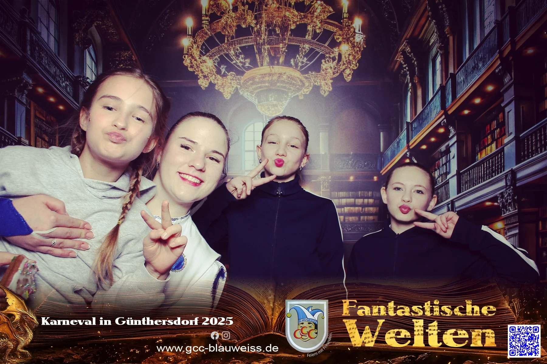 Foto der Galerie: Fantastische Welten - Kinderkarneval 2.3.25 Fotobox