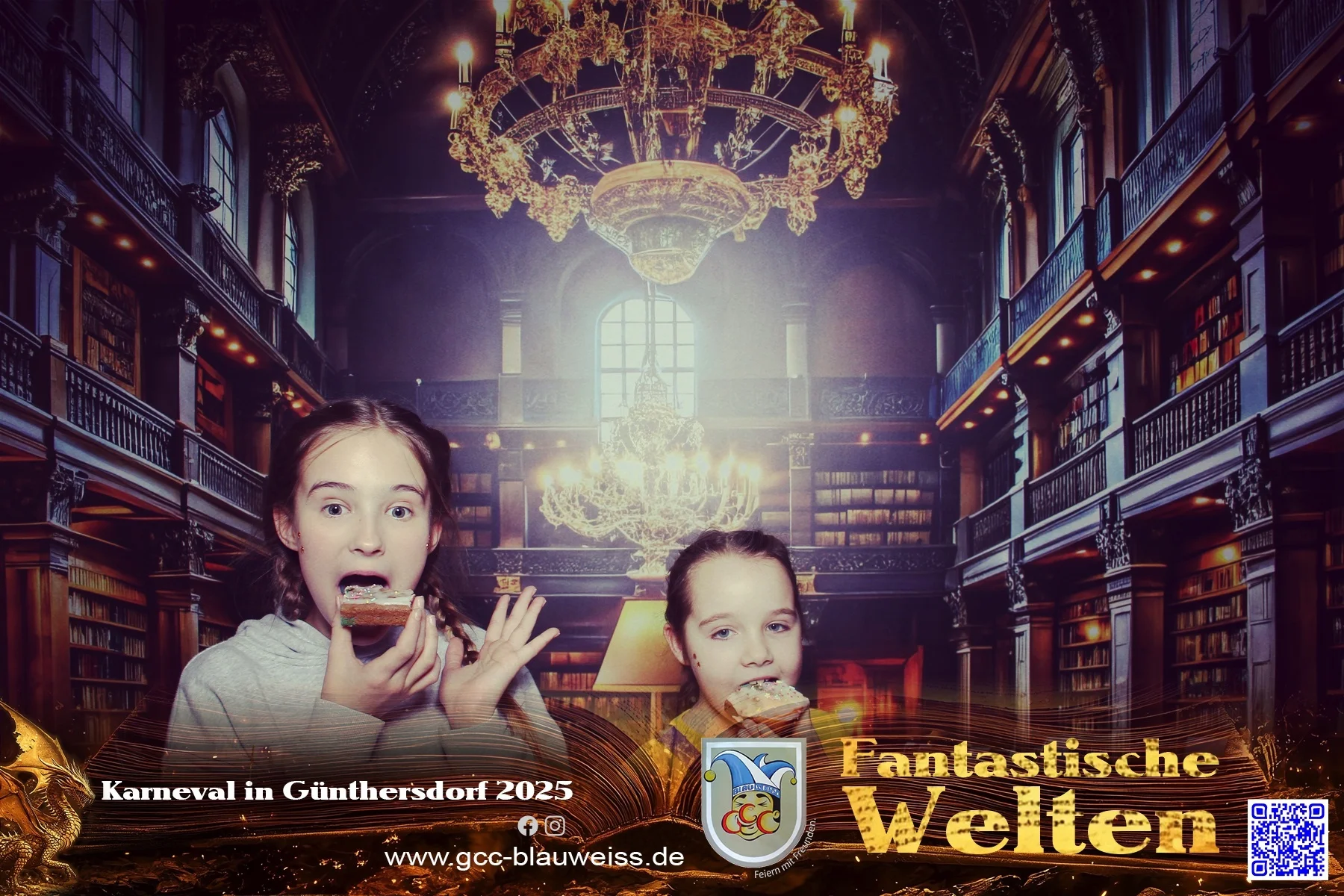 Foto der Galerie: Fantastische Welten - Kinderkarneval 2.3.25 Fotobox
