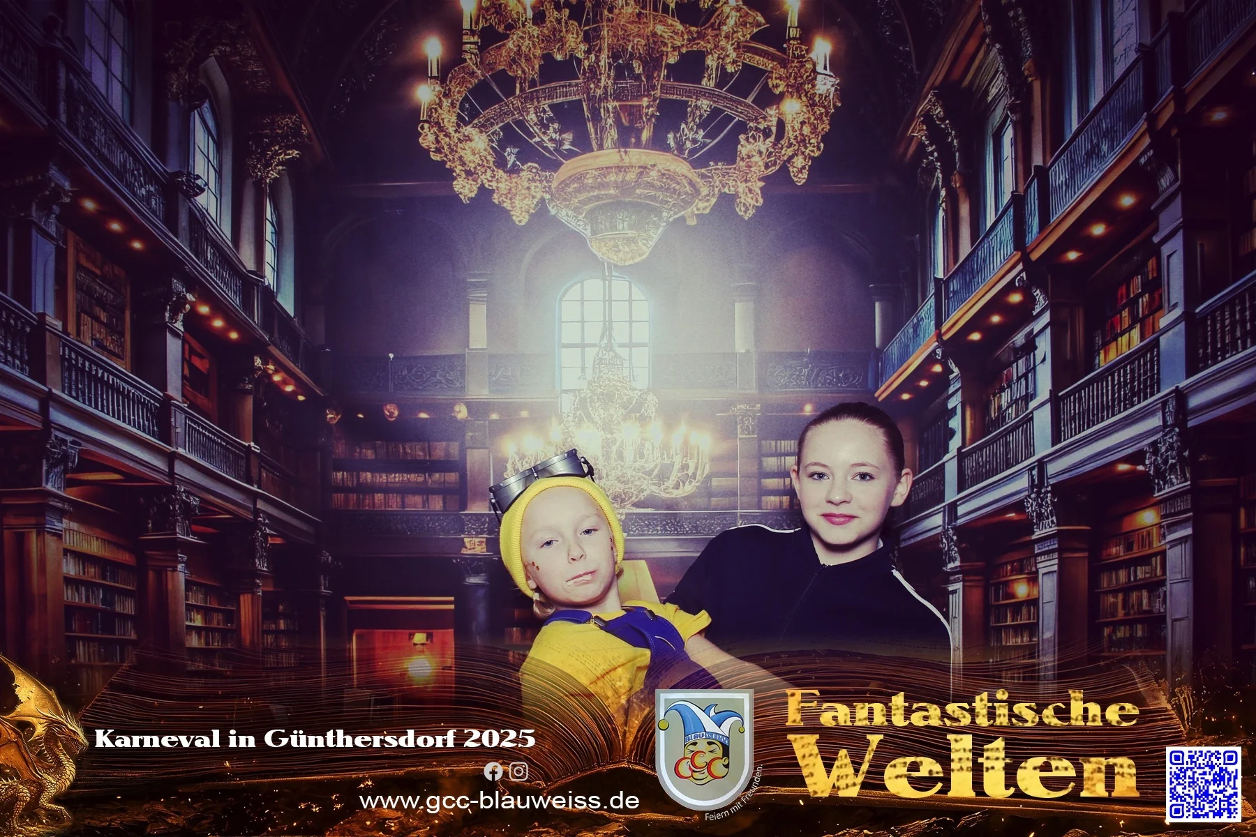 Foto der Galerie: Fantastische Welten - Kinderkarneval 2.3.25 Fotobox