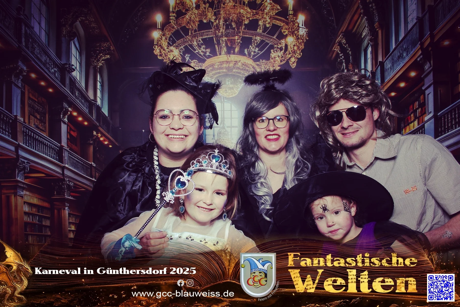 Foto der Galerie: Fantastische Welten - Kinderkarneval 2.3.25 Fotobox