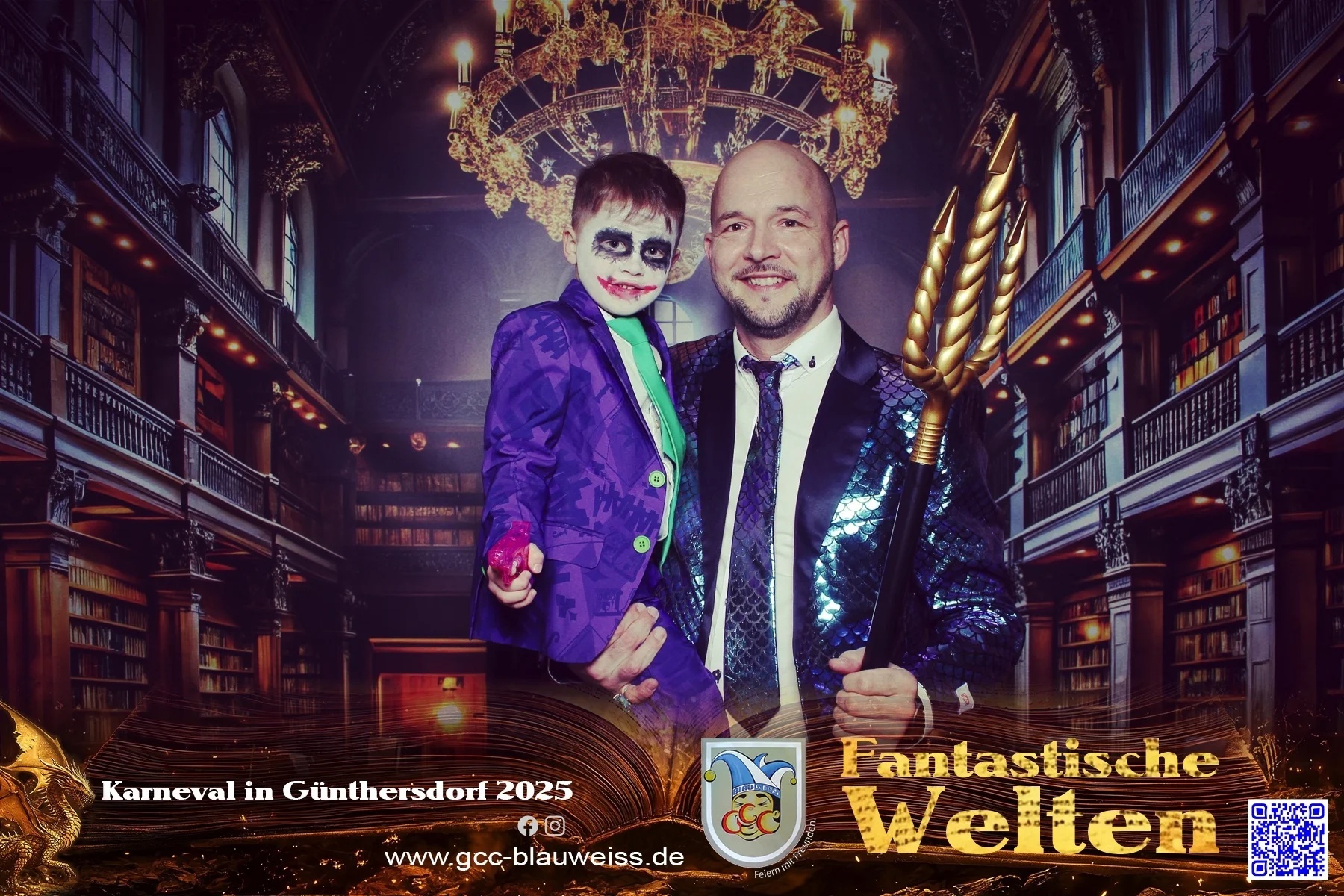 Foto der Galerie: Fantastische Welten - Kinderkarneval 2.3.25 Fotobox