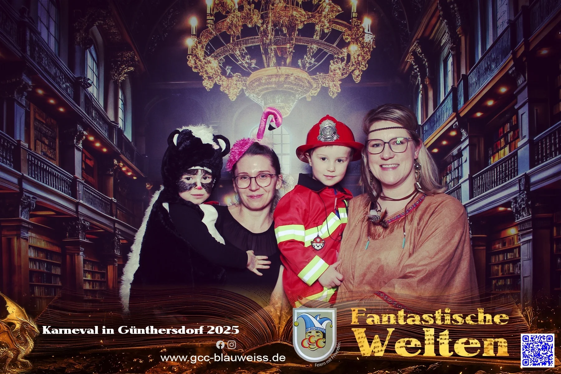 Foto der Galerie: Fantastische Welten - Kinderkarneval 2.3.25 Fotobox