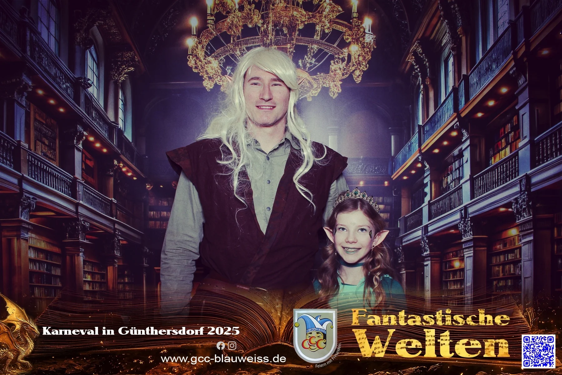 Foto der Galerie: Fantastische Welten - Kinderkarneval 2.3.25 Fotobox