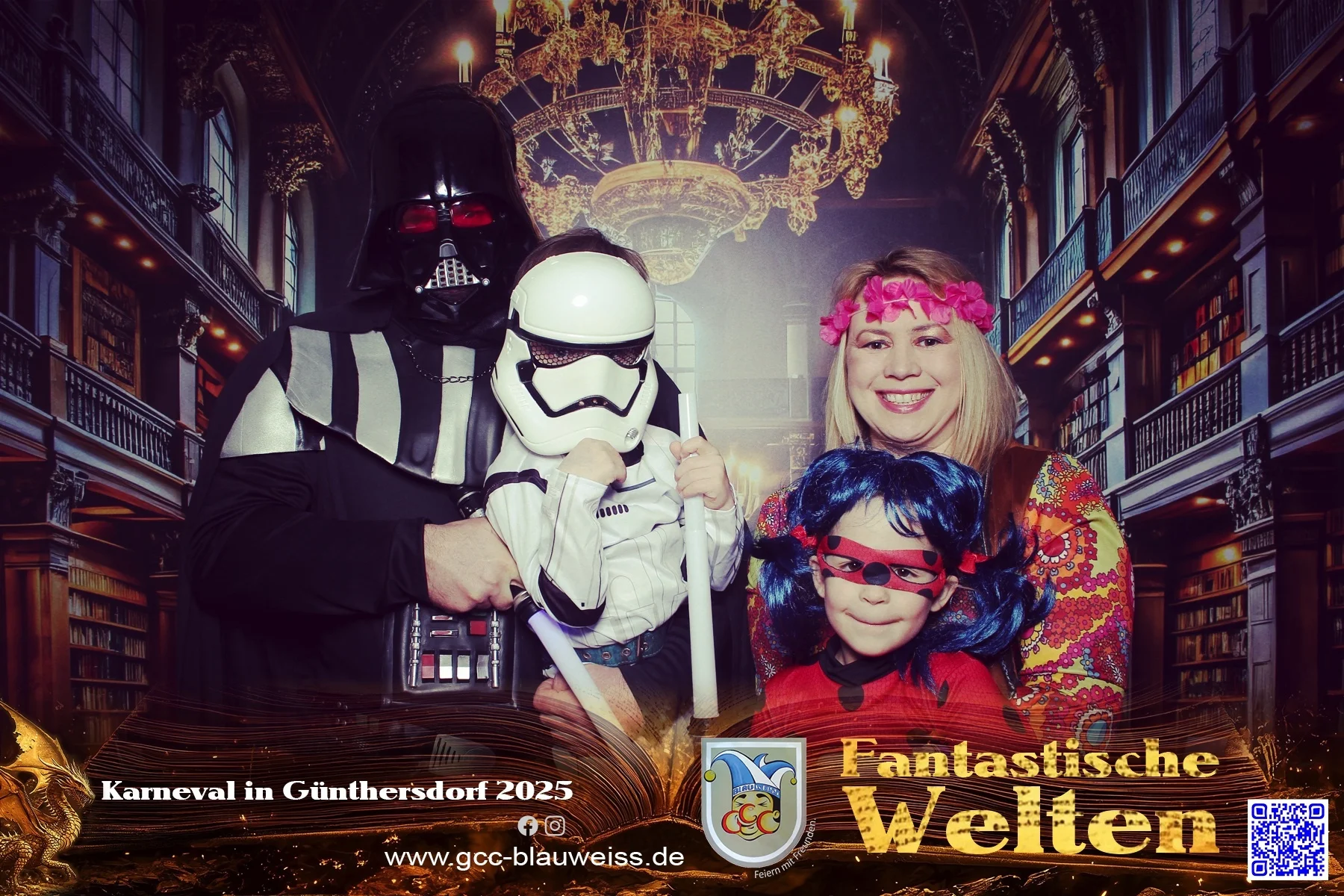 Foto der Galerie: Fantastische Welten - Kinderkarneval 2.3.25 Fotobox