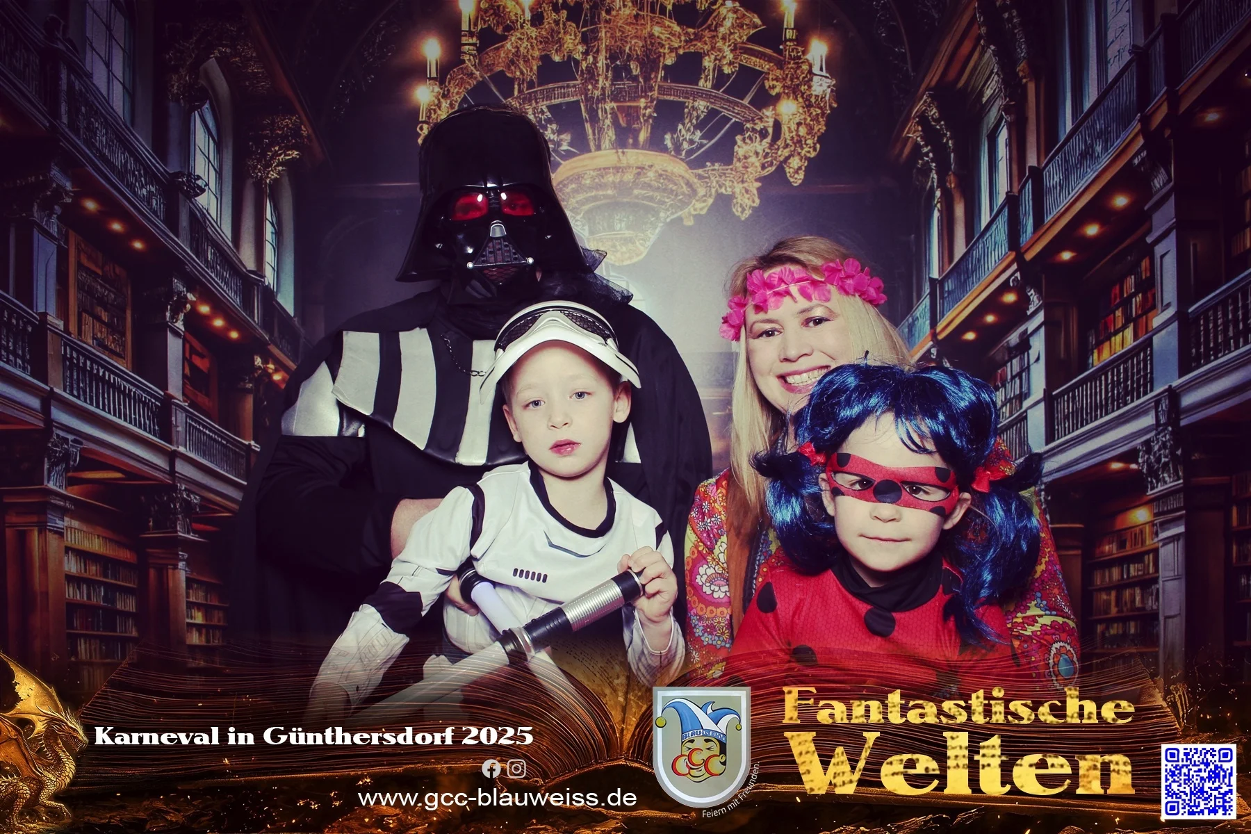 Foto der Galerie: Fantastische Welten - Kinderkarneval 2.3.25 Fotobox