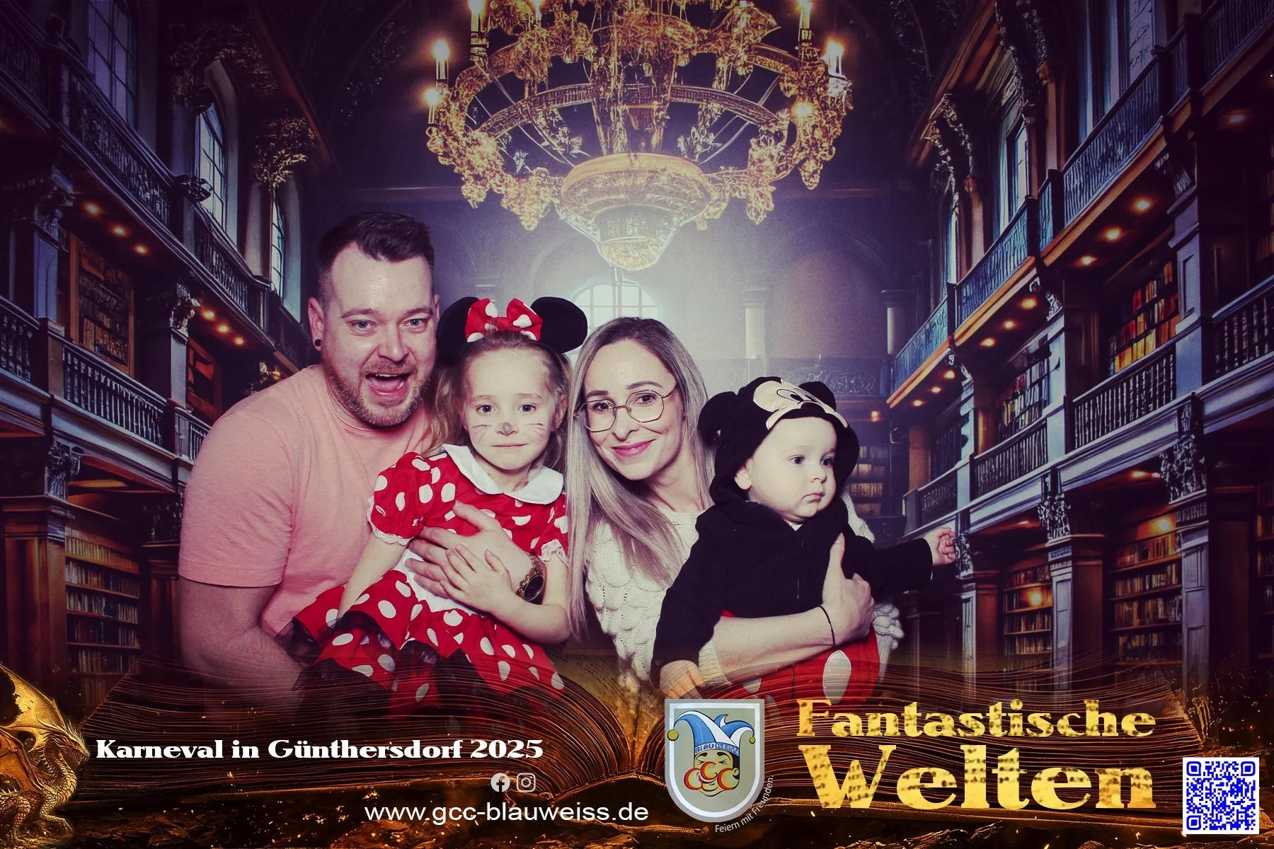 Foto der Galerie: Fantastische Welten - Kinderkarneval 2.3.25 Fotobox