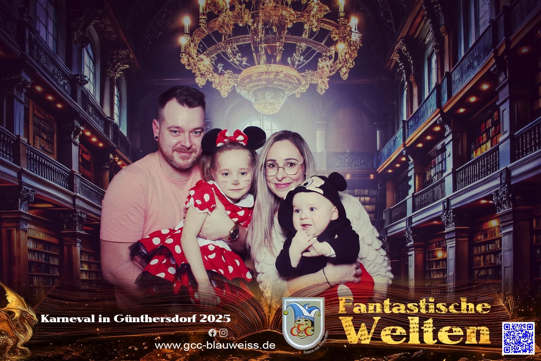 Foto der Galerie: Fantastische Welten - Kinderkarneval 2.3.25 Fotobox
