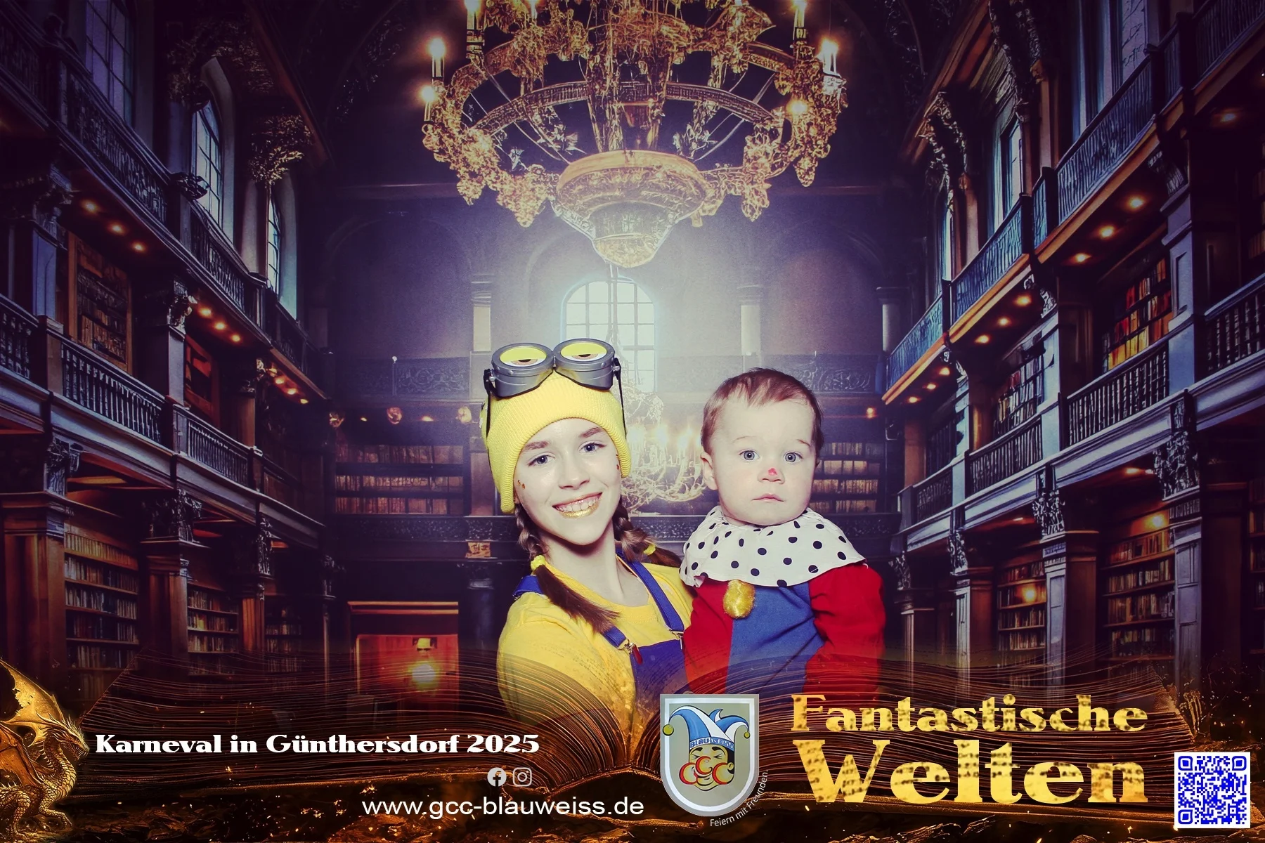 Foto der Galerie: Fantastische Welten - Kinderkarneval 2.3.25 Fotobox