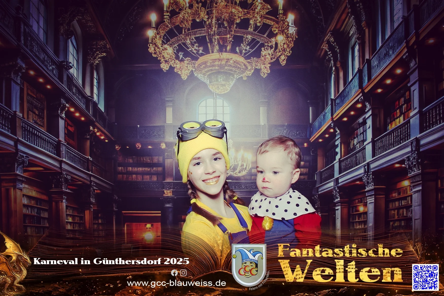 Foto der Galerie: Fantastische Welten - Kinderkarneval 2.3.25 Fotobox