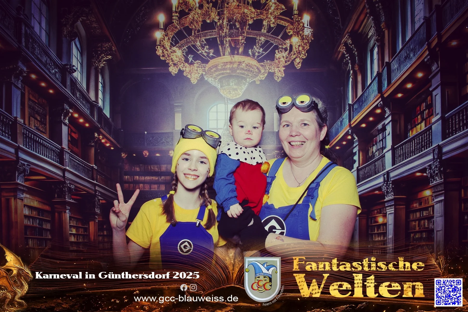 Foto der Galerie: Fantastische Welten - Kinderkarneval 2.3.25 Fotobox