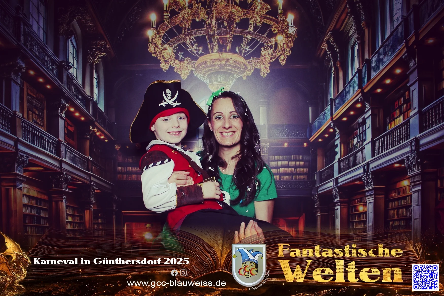 Foto der Galerie: Fantastische Welten - Kinderkarneval 2.3.25 Fotobox
