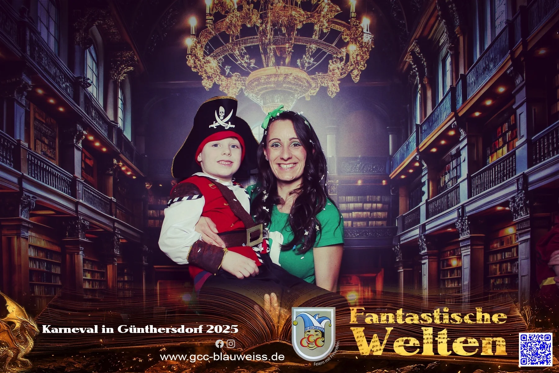 Foto der Galerie: Fantastische Welten - Kinderkarneval 2.3.25 Fotobox