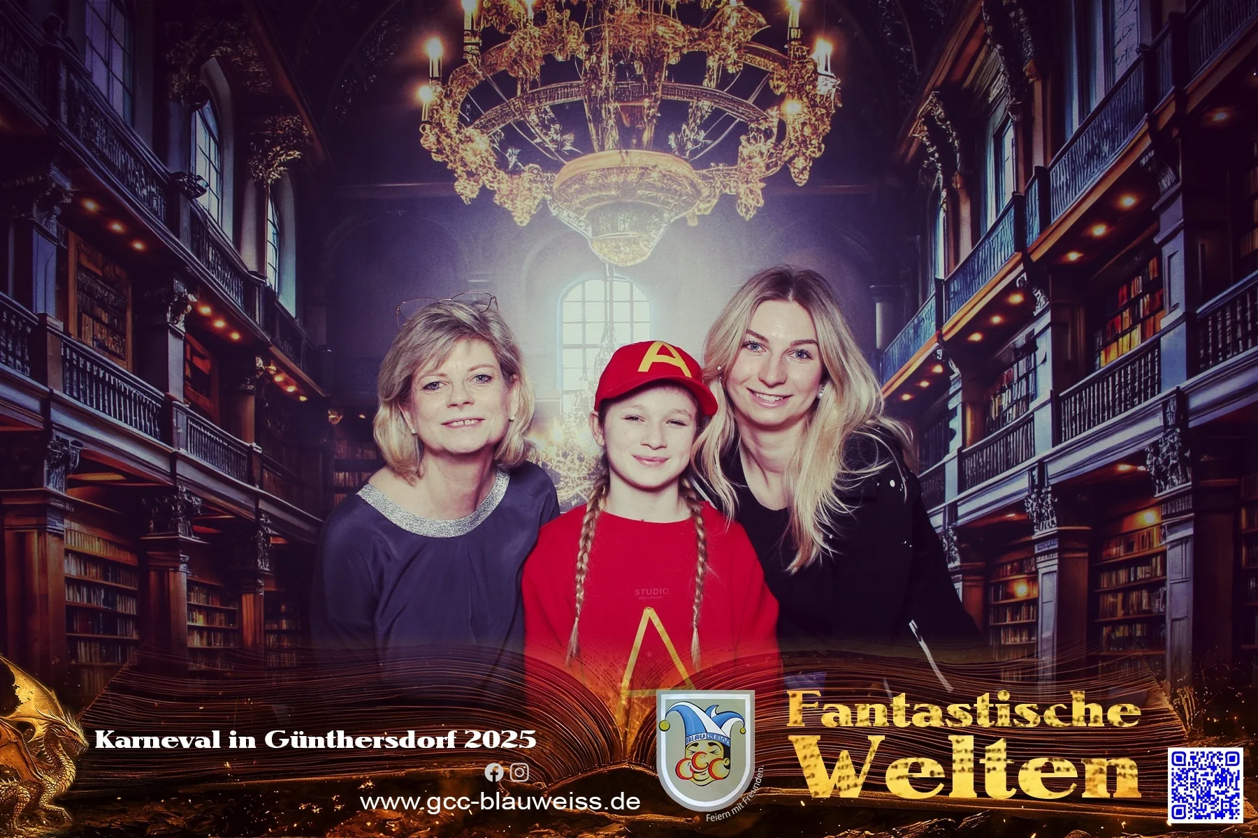 Foto der Galerie: Fantastische Welten - Kinderkarneval 2.3.25 Fotobox