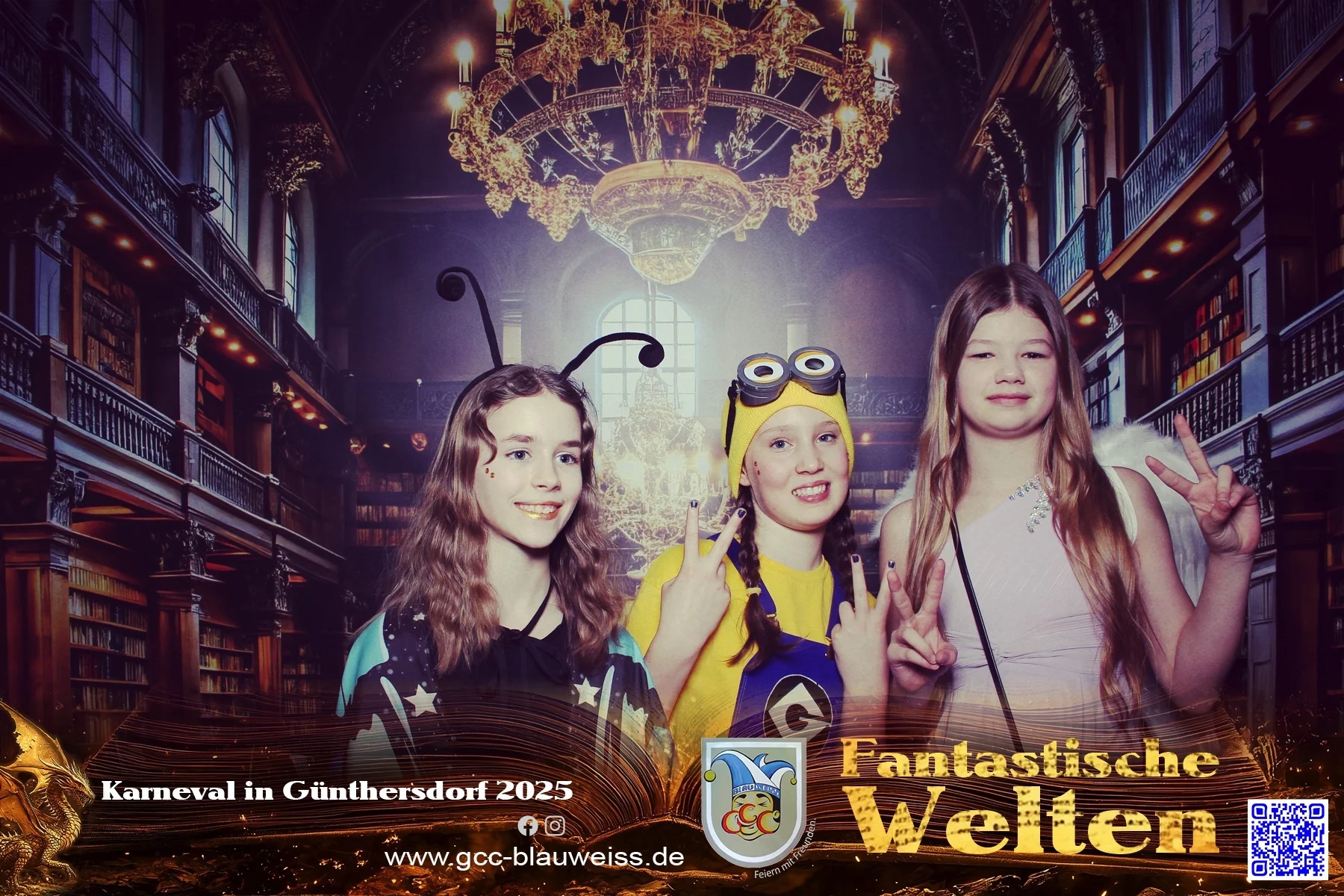 Foto der Galerie: Fantastische Welten - Kinderkarneval 2.3.25 Fotobox