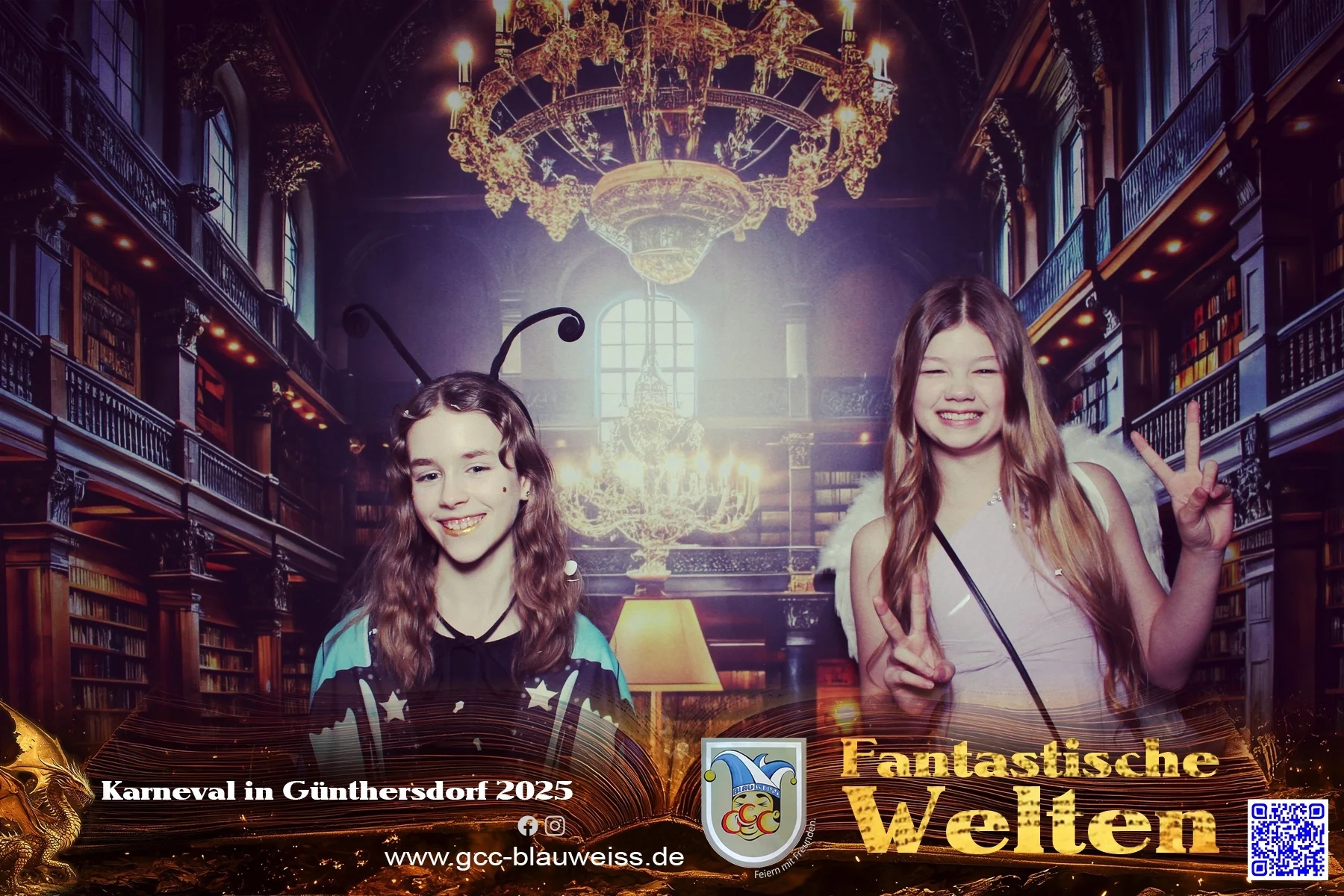 Foto der Galerie: Fantastische Welten - Kinderkarneval 2.3.25 Fotobox