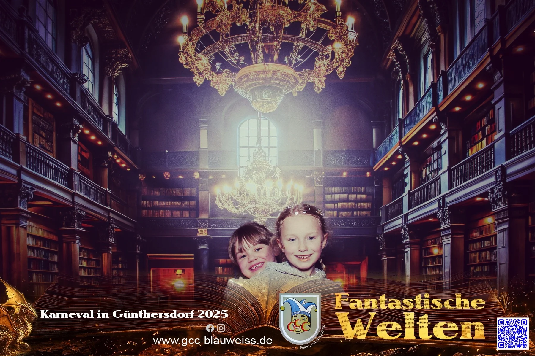 Foto der Galerie: Fantastische Welten - Kinderkarneval 2.3.25 Fotobox