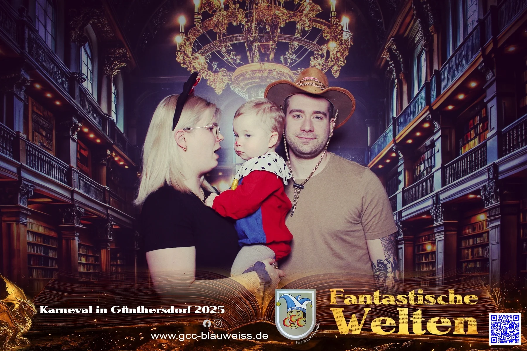 Foto der Galerie: Fantastische Welten - Kinderkarneval 2.3.25 Fotobox