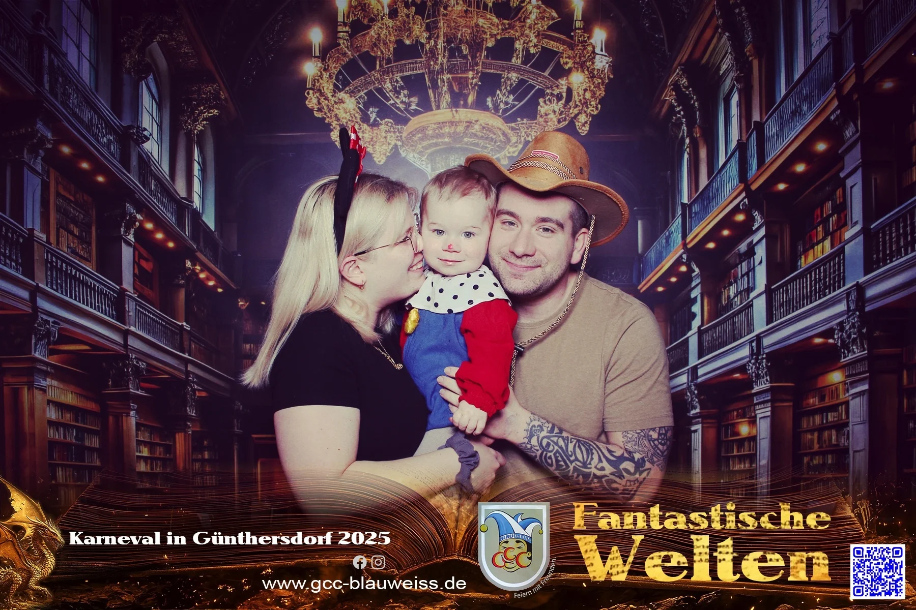 Foto der Galerie: Fantastische Welten - Kinderkarneval 2.3.25 Fotobox