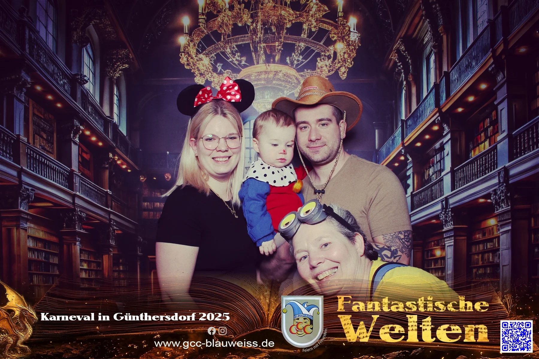 Foto der Galerie: Fantastische Welten - Kinderkarneval 2.3.25 Fotobox