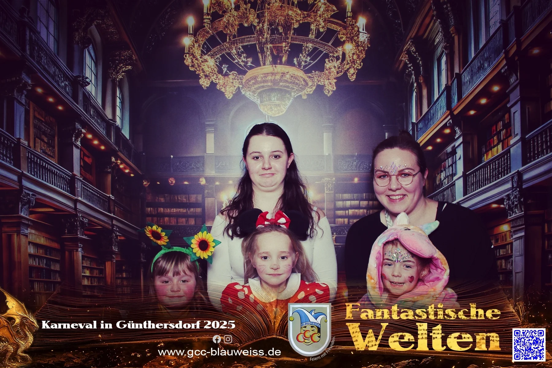 Foto der Galerie: Fantastische Welten - Kinderkarneval 2.3.25 Fotobox