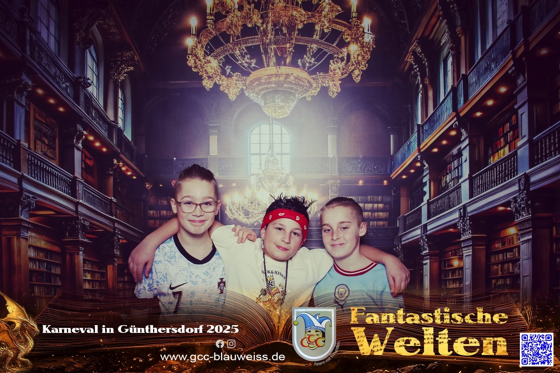 Foto der Galerie: Fantastische Welten - Kinderkarneval 2.3.25 Fotobox