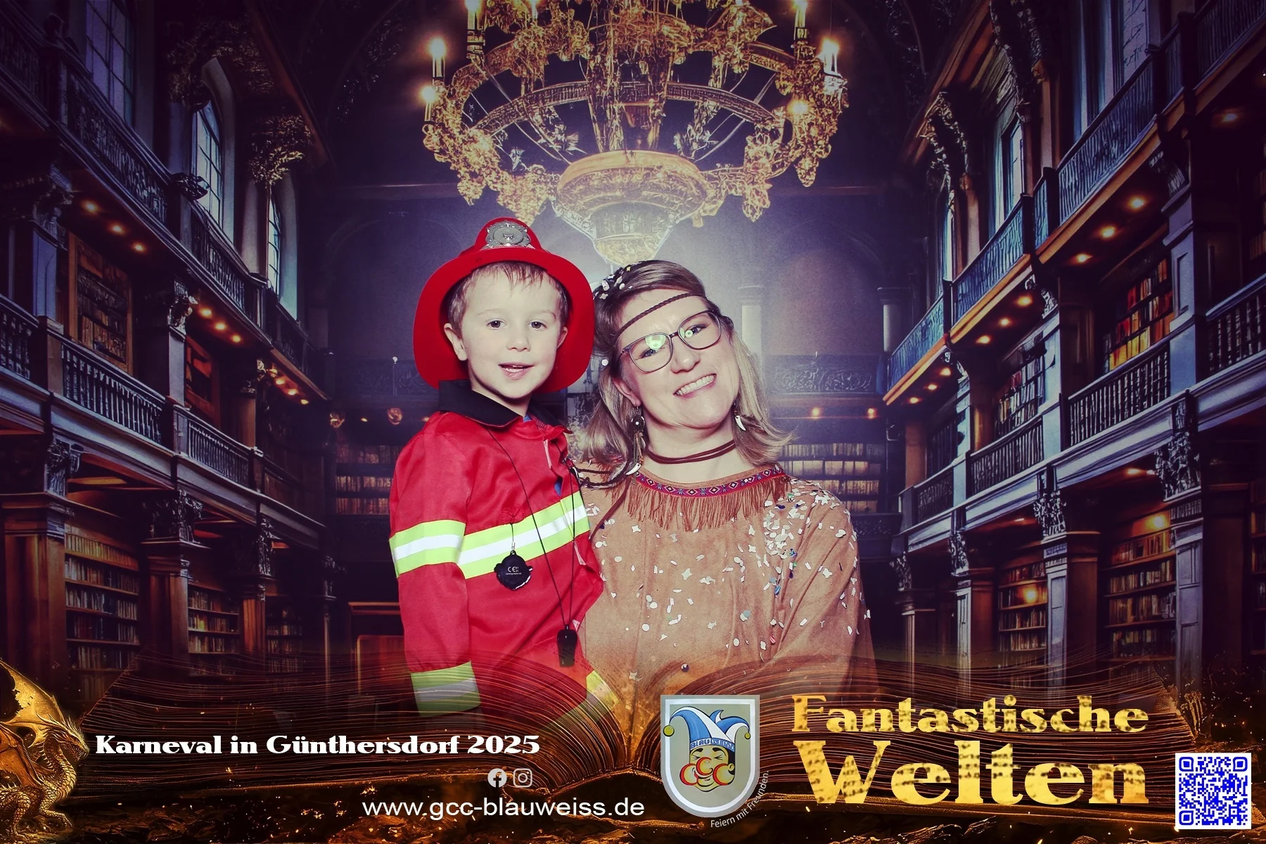 Foto der Galerie: Fantastische Welten - Kinderkarneval 2.3.25 Fotobox