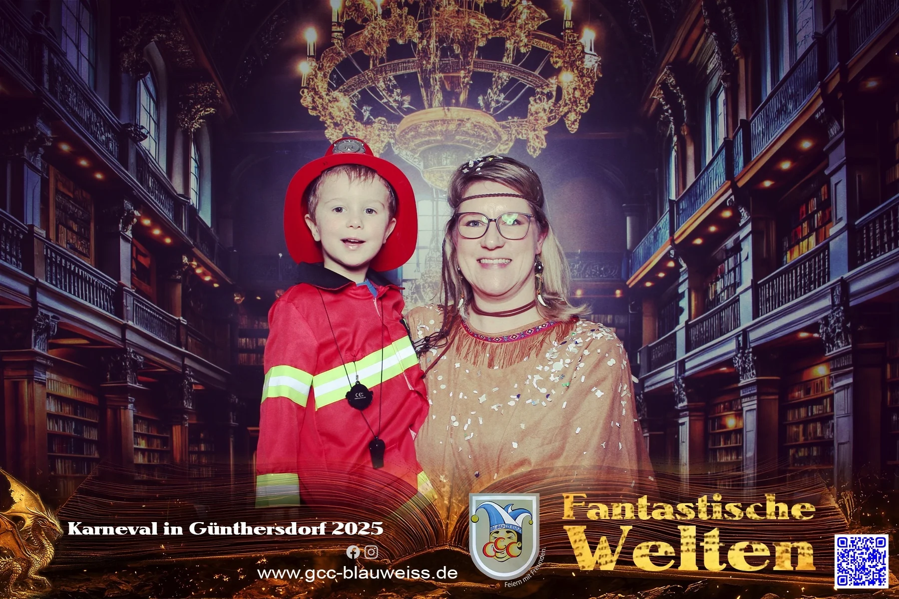 Foto der Galerie: Fantastische Welten - Kinderkarneval 2.3.25 Fotobox