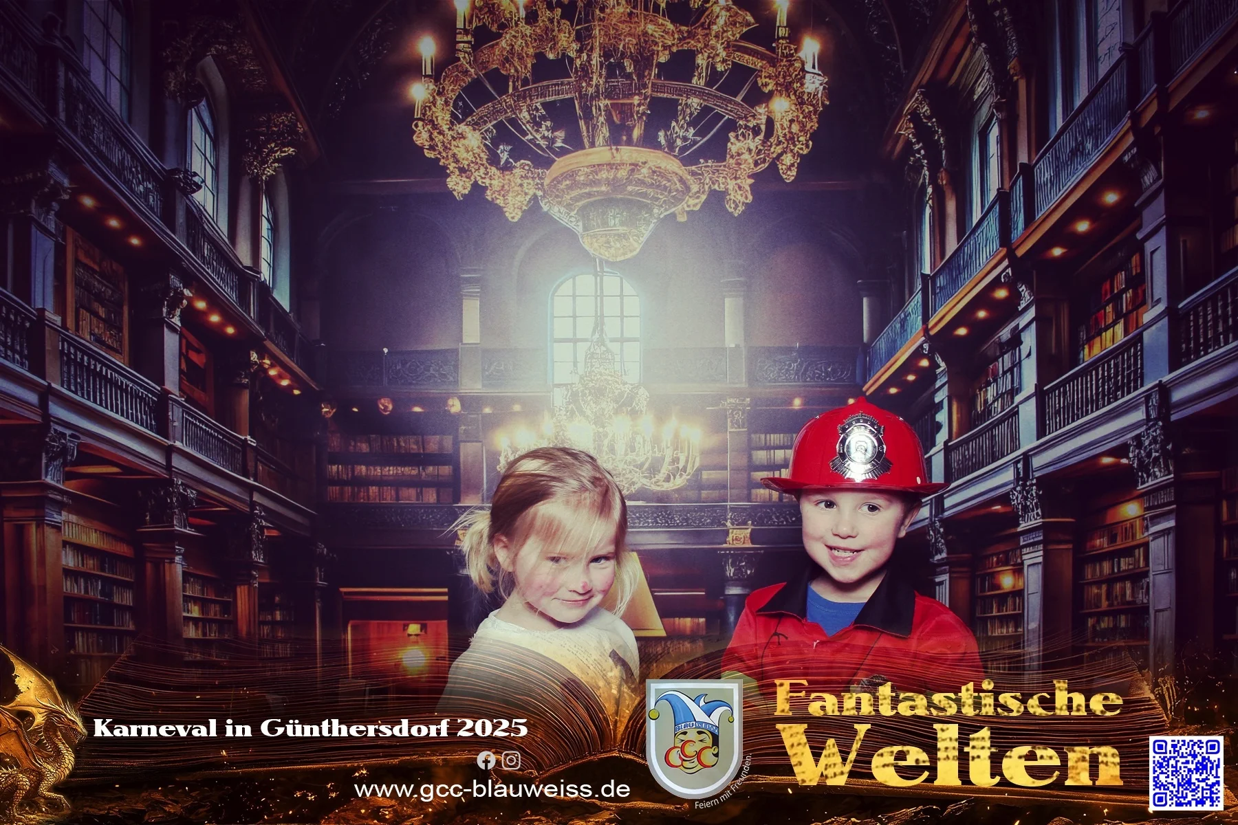 Foto der Galerie: Fantastische Welten - Kinderkarneval 2.3.25 Fotobox